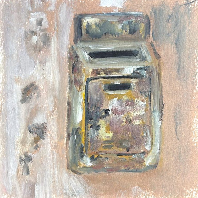 Time — oil artwork by Karen Yap