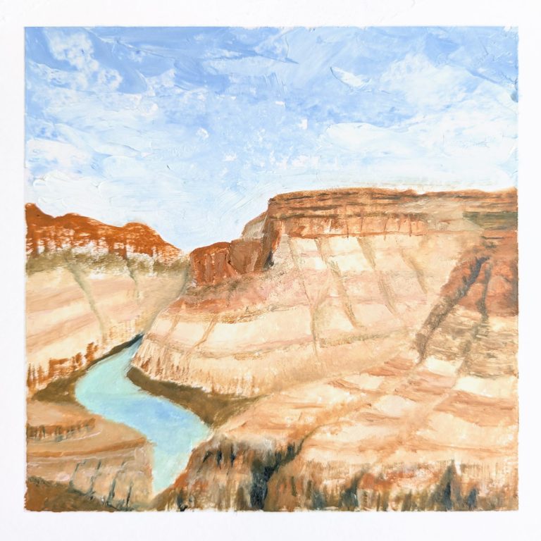 Time — oil artwork by Kevin