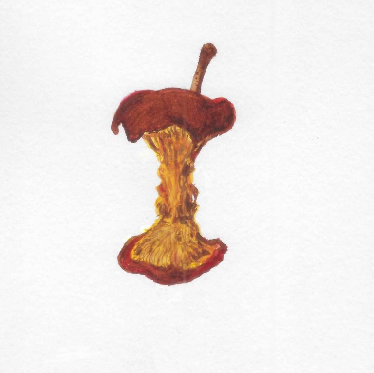 Time — watercolour artwork by Lucretia