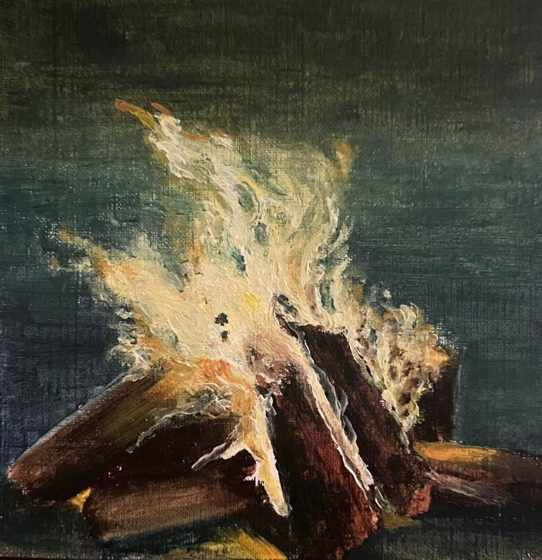 Glow — oil artwork by Danielle Poon