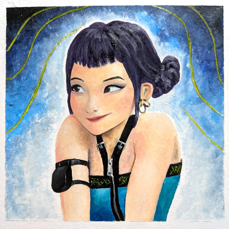 Glow — oil artwork by Kevin