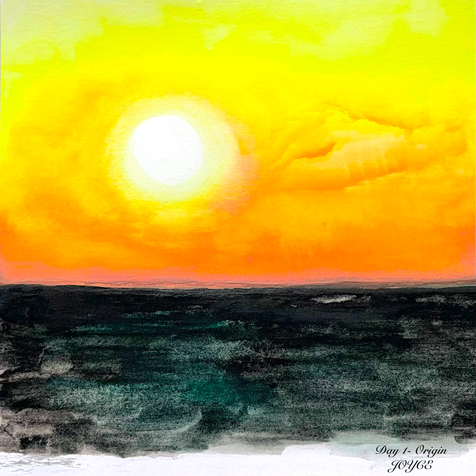 Origin — watercolour artwork by Joyce Sim
