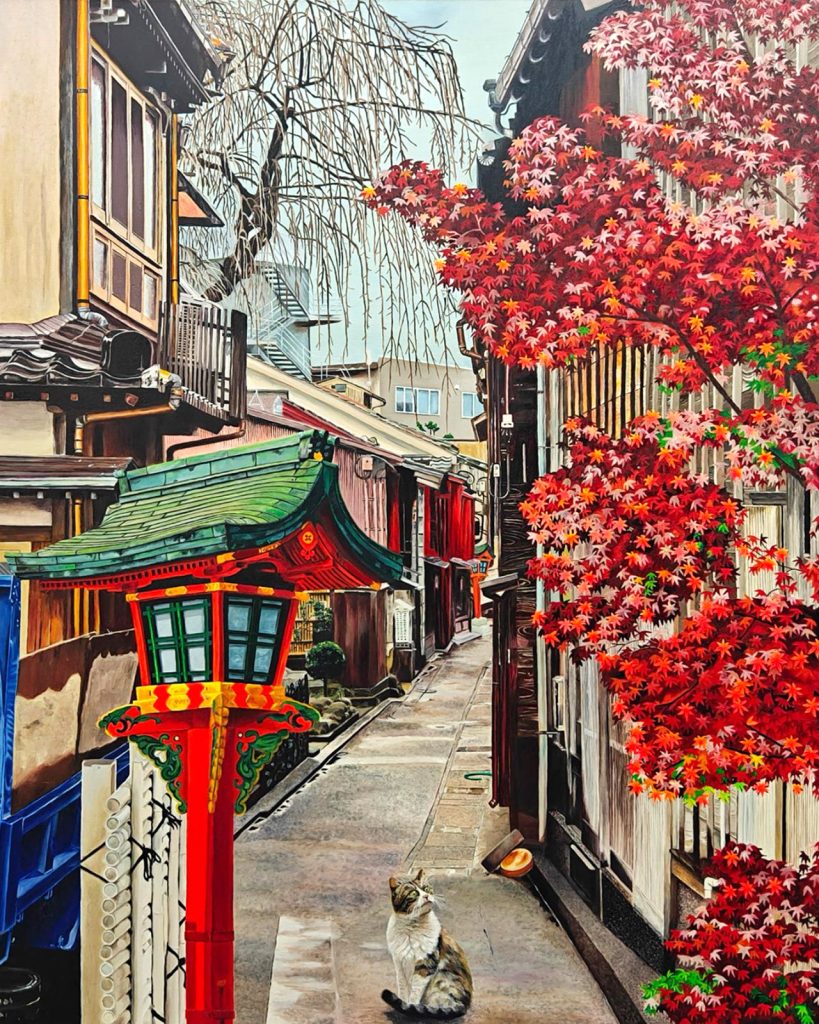 Silent street view by Yap Lee Kee